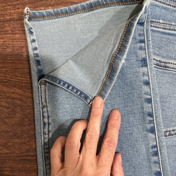 Madewell 10" High-Rise Roadtripper Stovepipe Jeans with Ankle Slits - Size 24 - Picture 11 of 15